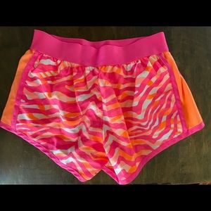Justice  Size 8  zebra print shorts